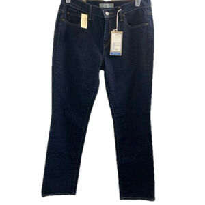 Levi's Women's Straight Leg Jeans - Dark Indigo Blue